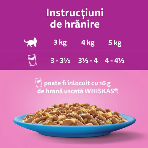 Whiskas hrană umedă pentru pisici adulte, selecții de pește în aspic 12 x 85 g