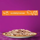 Whiskas Tasty Mix hrană umedă pentru pisici adulte, cu miel și curcan în sos 85 g