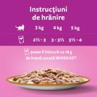 Whiskas Tasty Mix hrană umedă pentru pisici adulte, cu miel și curcan în sos 85 g