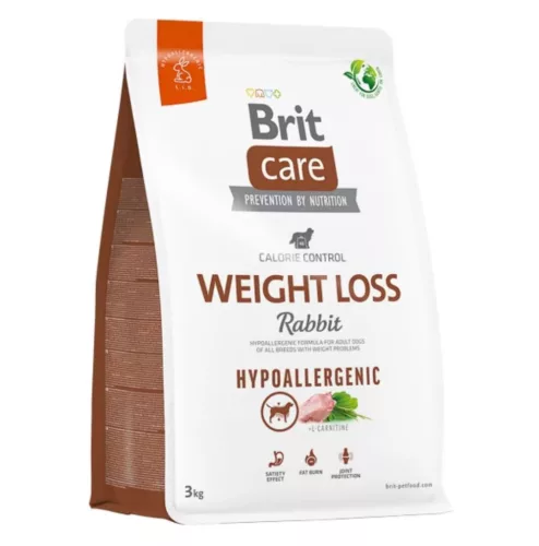 Brit Care Hypoallergenic Hrană uscată pentru câini adulți, cu iepure și orez 3 kg