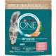 Purina One Hrană uscată pentru pisici adulte, cu somon și cereale integrale 450 g