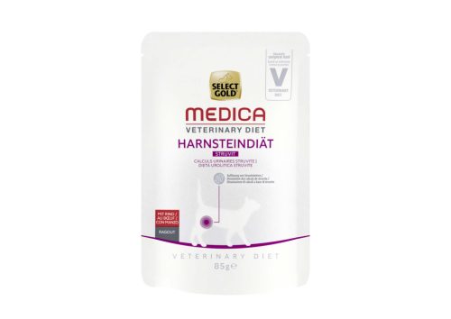 Select Gold Medica Pliculețe pentru pisici împotriva pietrelor urinare, cu vită 85 g
