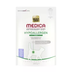   Select Gold Medica Hipoalergenic Plus Hrană pentru pisici cu pește 300 g