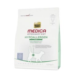   Select Gold Medica Hrană uscată hipoalergenică pentru pisici, cu pește 2,5 kg