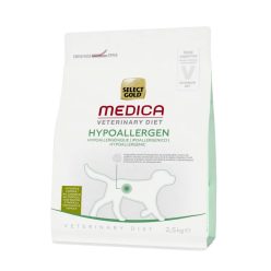   Select Gold Medica Hrană uscată hipoalergenică pentru câini, cu rață 2,5 kg