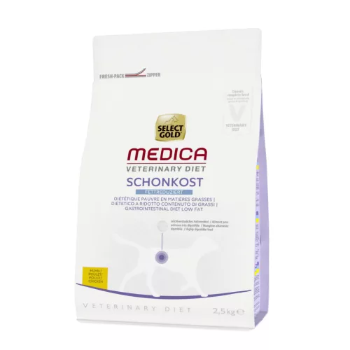 Select Gold Medica Dietă ușor digerabilă pentru câini, cu pui 2,5 kg
