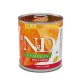 N&D Pumpkin Hrană umedă pentru câini adulți, cu prepeliță 285 g