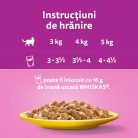 Whiskas hrană umedă pentru pisici adulte cu carne de pasăre în aspic 4 x 85 g