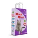 Miau Miau Așternut aglomerant pentru litieră, lavandă 6 kg