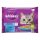 Whiskas hrană umedă pentru pisici adulte, selecții de pește în aspic 4 x 85 g