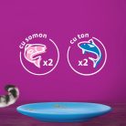 Whiskas hrană umedă pentru pisici adulte, selecții de pește în aspic 4 x 85 g