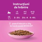 Whiskas Junior hrană umedă pentru pisici junioare, selecții clasice în sos de carne 4 x 85 g