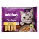 Whiskas Pure Delight hrană umedă pentru pisici adulte cu carne de pasăre în aspic 4 x 85 g