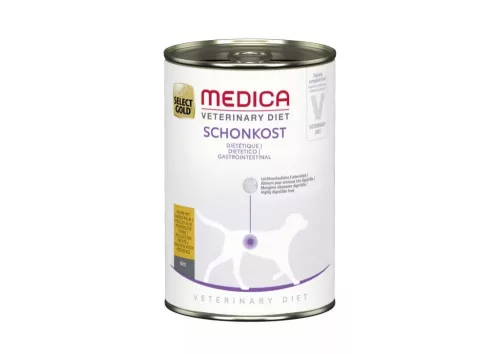 Select Gold Medica Gentle Diet Hrană umedă pentru câini cu pui 400 g