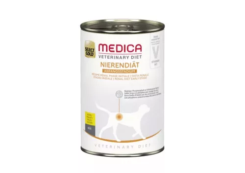 Select Gold Medica Hrană umedă pentru câini, susținerea funcției renale 400 g