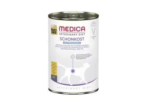 Select Gold Medica Hrană umedă pentru câini cu probleme digestive 400 g