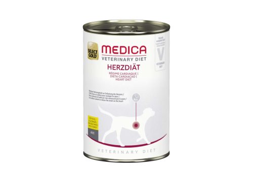 Select Gold Medica Hrană umedă pentru câini, susținerea funcției cardiace, cu curcan 400 g