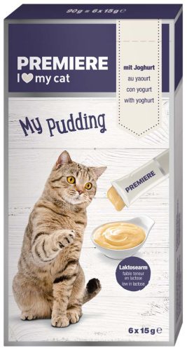 Premiere My Pudding  Recompense pentru pisici cu iaurt 6 x 15 g