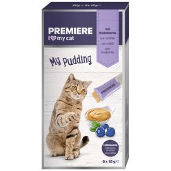   Premiere My Pudding  Recompense pentru pisici cu afine 6 x 15 g