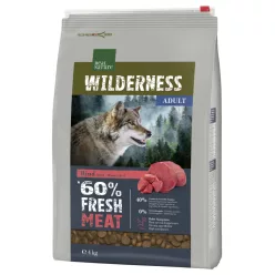   Real Nature Wilderness Hrană uscată pentru câini, cu vită 4 kg