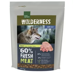   Real Nature Wilderness Hrană uscată pentru câini, cu curcan 1 kg