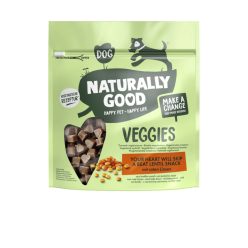   Naturally Good Veggies Snack sub formă inimioare cu linte roșie 200 g
