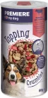 Premiere Topping Hrană pentru câini, cu vită ficat și merișoare 60 g