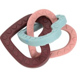   AniOne Pepe&Kitty Jucărie masticabilă pentru câini în formă de inimă 