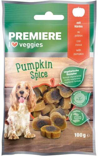 Premiere Veggie Recompense pentru câini cu dovleac 100 g