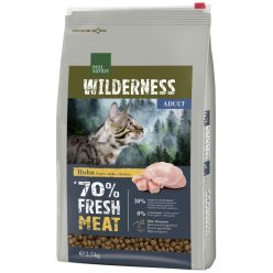   Real Nature Wilderness Hrană uscată pentru pisici adulte, cu pui 2,5 kg