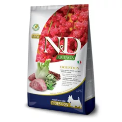   N&D Quinoa Digestion Hrană uscată pentru câini adulți de talie mică, cu miel 2,5 kg