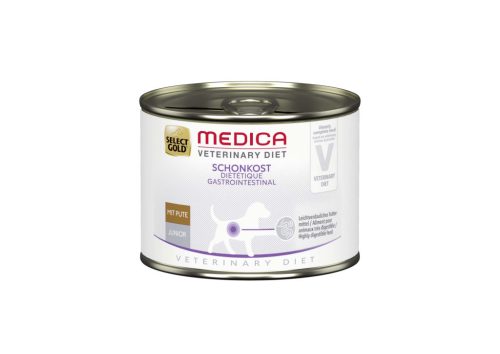 Select Gold Medica Hrană pentru câini, digestie ușoară, cu curcan și orez 195 g