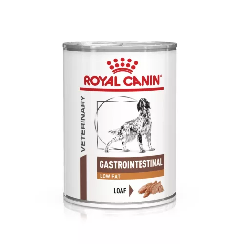 Royal Canin Veterinary Gastrointestinal Low Fat Hrană umedă pentru câini adulţi 420 g
