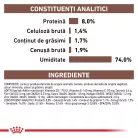 Royal Canin Veterinary Gastrointestinal Low Fat Hrană umedă pentru câini adulţi 420 g