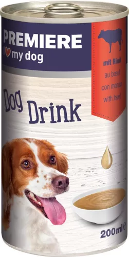 Premiere My Drink Gustare pentru câini cu vită 200 ml