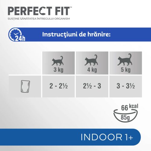 Perfect Fit hrană umedă, selecții de carne în sos pentru pisici adulte 4 x 85 g