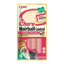   Churu Hairball Control Recompensă pentru pisici cu pui 4x14 g