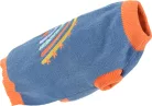 Fit+Fun Pulover tricotat pentru câini, cu broderie curcubeu 40 cm