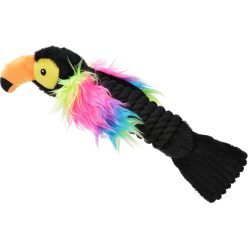 AniOne Jucărie tucan cu frânghie