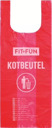 Fit+Fun Pungi igienice cu mânere pentru câini 50 buc.