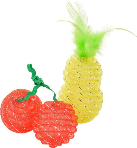 Fit+Fun Set jucării fructe pentru pisici