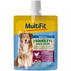 MultiFit Recompensă pentru câini, cu pui și chia 60 ml