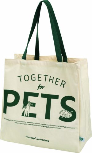 Sacoșă de cumpărături „Împreună pentru animale”