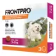 Frontpro Comprimate masticabile antiparazitare pentru câini de 2-4 kg, 3 tablete x 11,3 mg