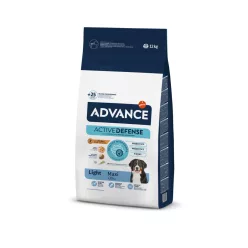   Advance Maxi Light Hrană uscată pentru câini adulți cu pui 12 kg