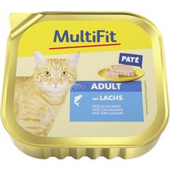  MultiFit Hrană completă pentru pisici adulte cu somon 100 g