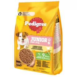   Pedigree Hrană uscată cu pasăre și legume pentru câini juniori de talie mică 500 g