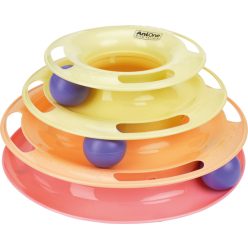 AniOne Jucărie pentru pisici, pistă circulară cu bile