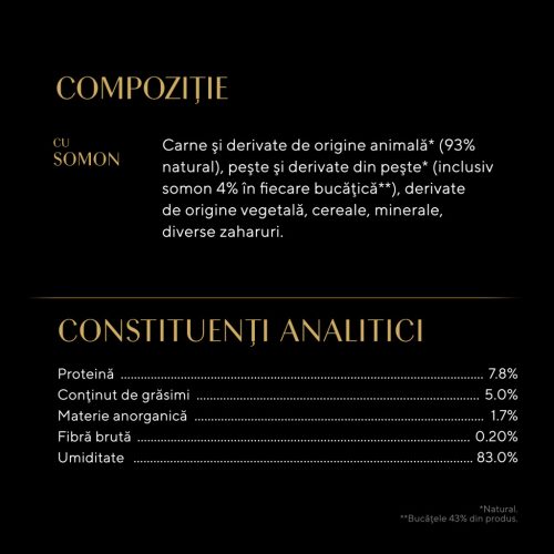 Sheba Hrană umedă pentru pisici adulte, cu somon în sos 85 g