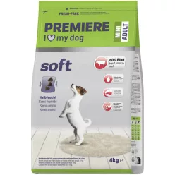   Premiere Soft Hrană uscată pentru câini adulți, de talie mică, cu vită 4 kg